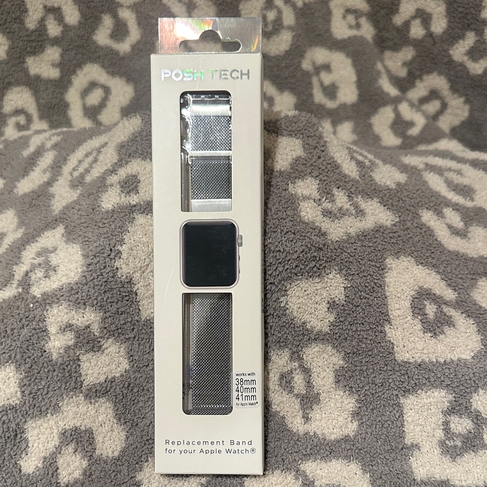 Posh Tech Stainless Steel Replacement Band for Apple Watch ⌚️ New & Never Used